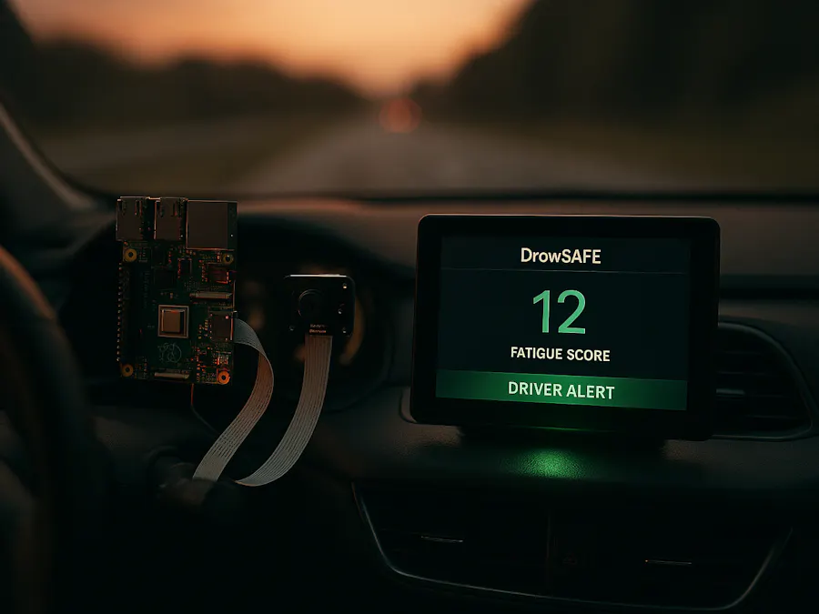 DrowSAFE: Real-Time Driver Drowsiness Detection System