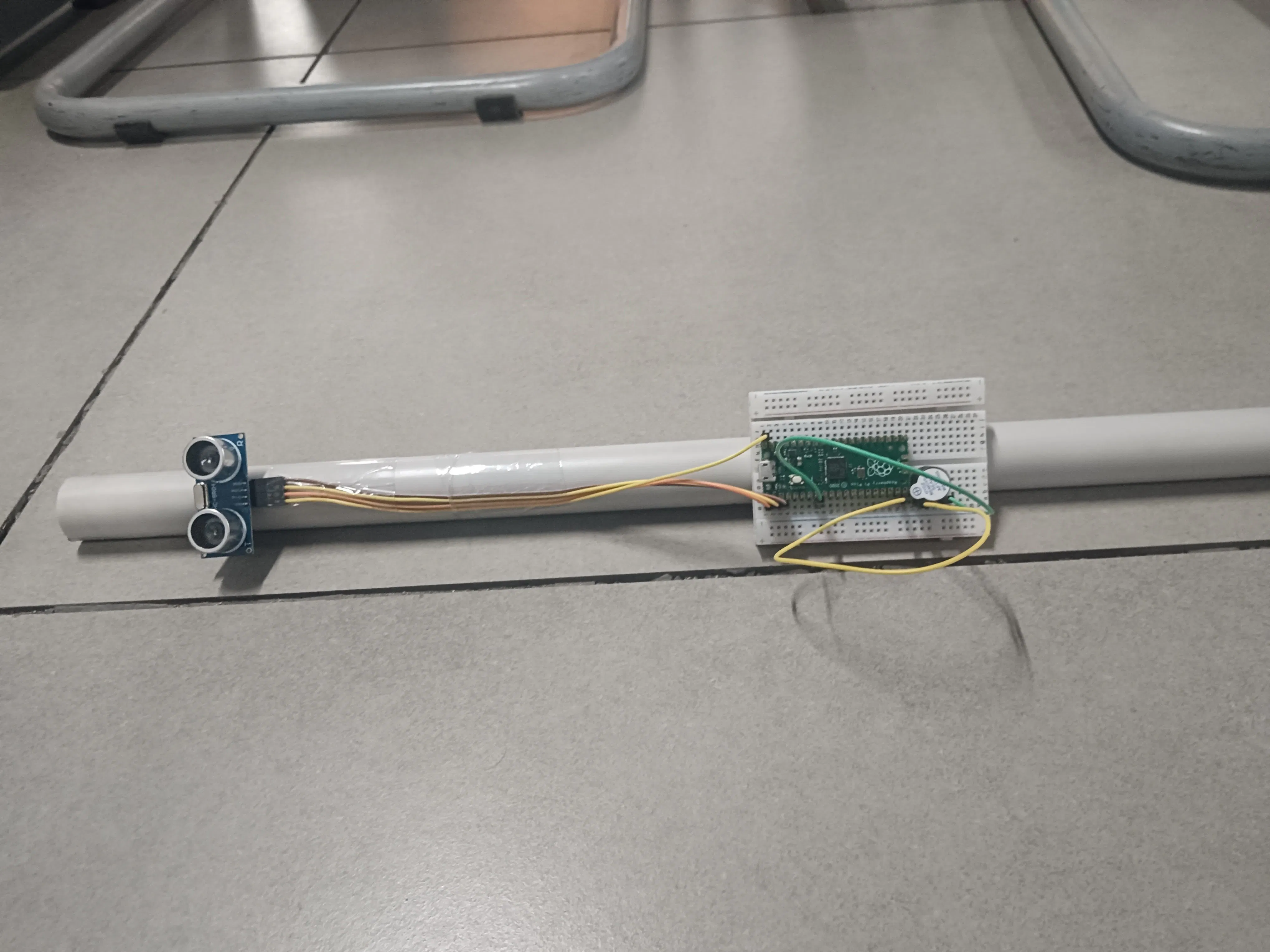 "SmartStick — An Ultrasonic Blind Stick Using Raspberry Pi P - Hackster.io
