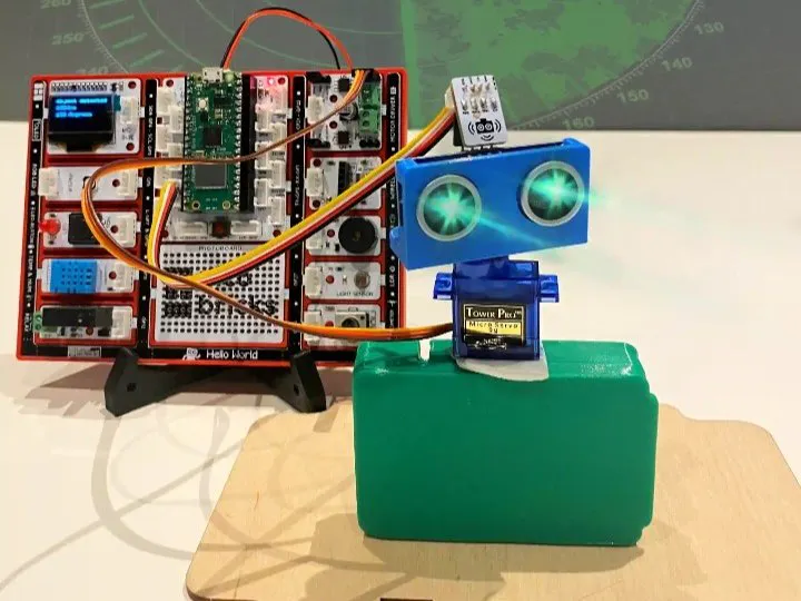 Radar system using Raspberry Pi pico
