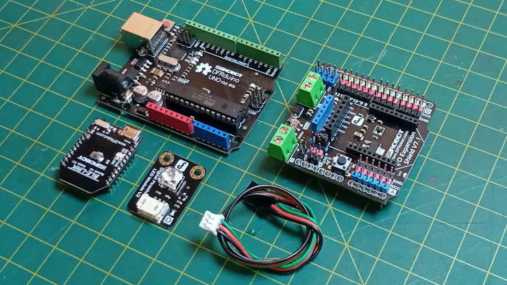 Connecting LED