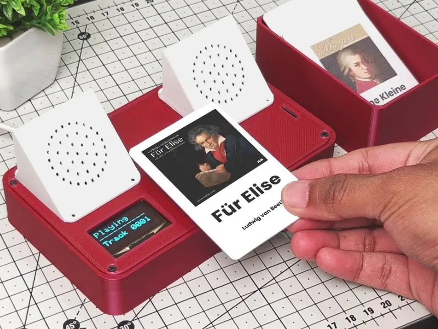 ESP32 RFID Jukebox — Tap a Card, Play a Song