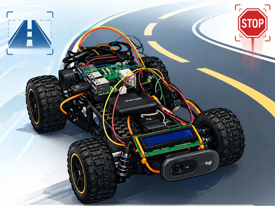 Vision-Based Autonomous Lane Keeping Vehicle
