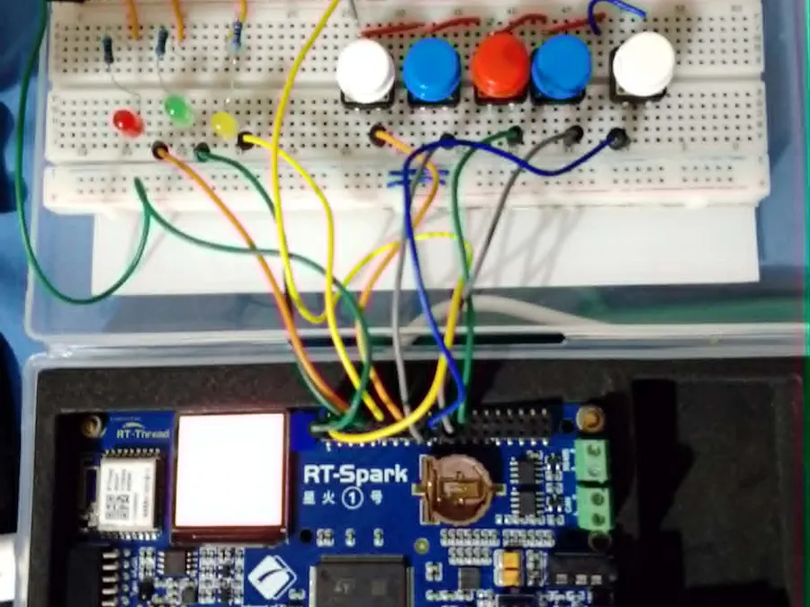 STM32 Interactive Display & GPIO Controller