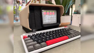 This 3D-Printed SSH-and-Telnet Terminal Packs a Real CRT for True Vintage Appeal