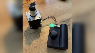 A Self-Contained Solution for Stepper Motor Testing