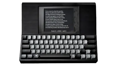 Is This E Ink Typewriter the Secret to Finishing Your Book?