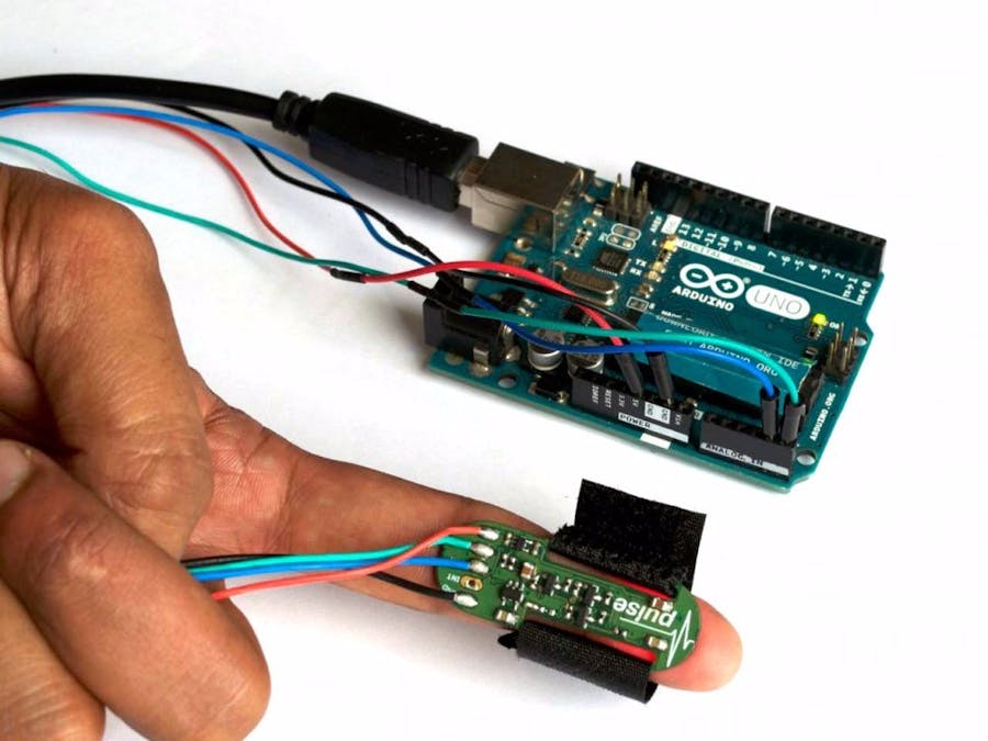 Using the MAX30100 wearable pulse sensor with Arduino 