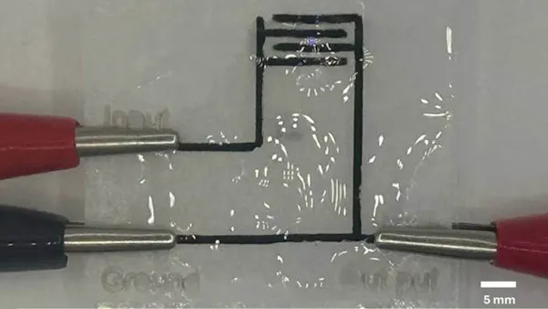 Laser-Printed "Papertronic" Circuits Deliver Environmentally-Friendly, Biodegradable Electronics