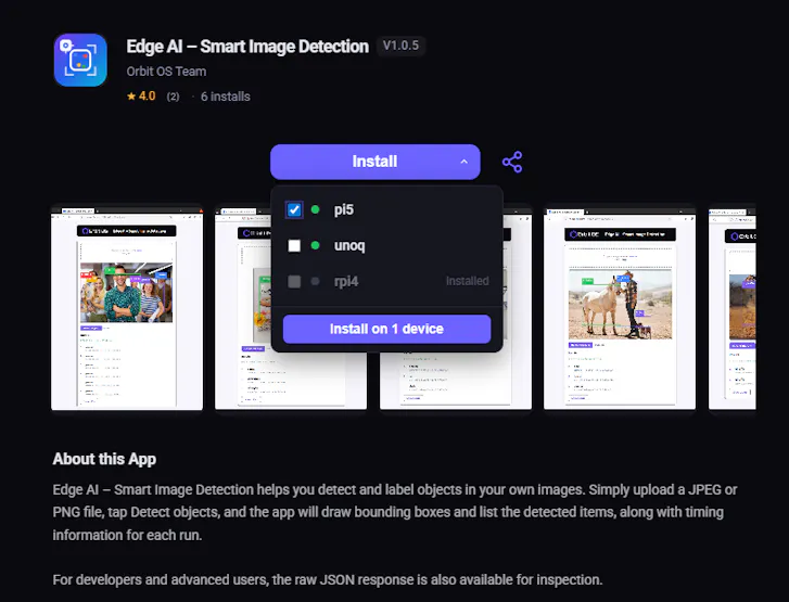 Edge AI Image Detection