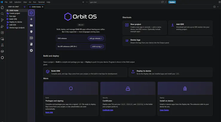 Orbit Studio VS Code