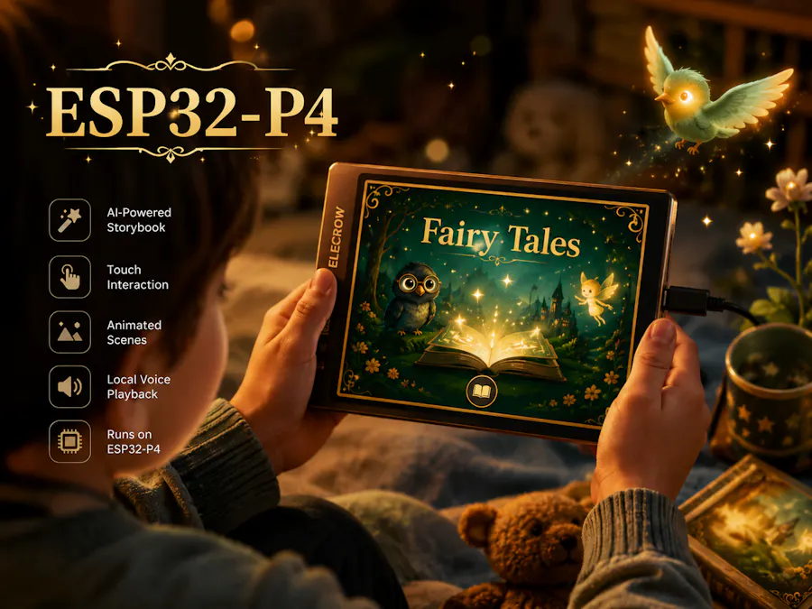 Magic Talking Storybook on ESP32-P4