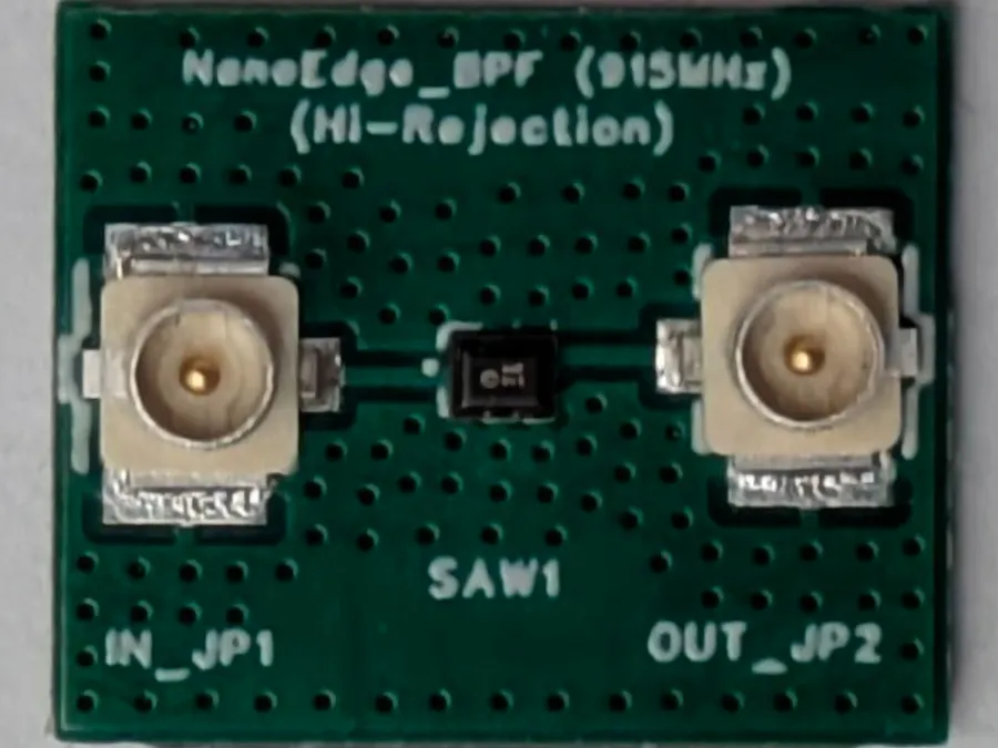 Compact 915MHz RF Filter for LoRa and ISM band Interference