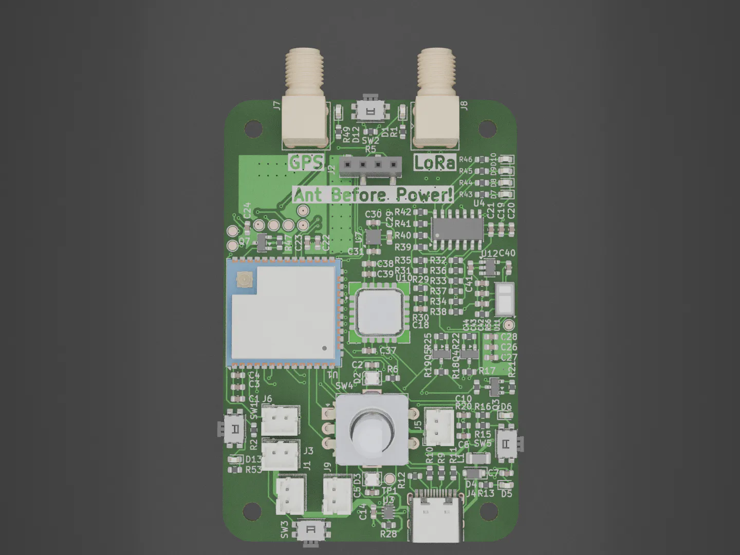  mesh_hand — DIY ESP32-S3 Meshtastic Handheld from Scratch