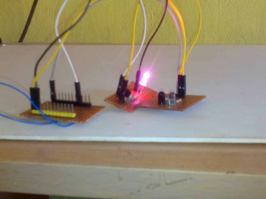 Proximity Sensor with Transistor