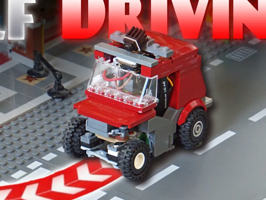 First seld driving lego car in the world