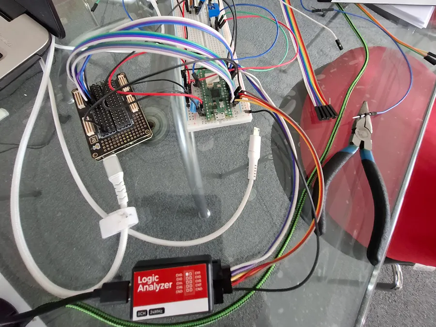 Pico to alchrity cu 8 bit high speed parallel interface