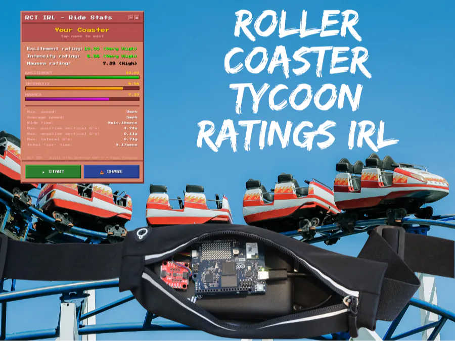 RCT IRL: Roller Coaster Tycoon Ratings in Real Life