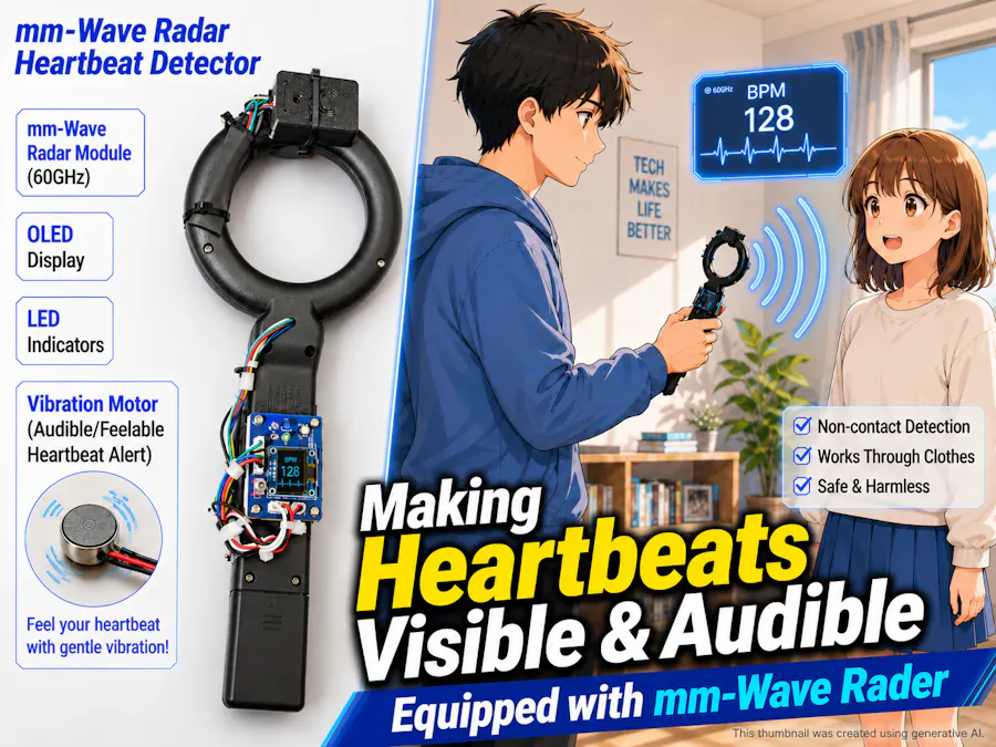 Heartbeat Visualization & Sonification with AI Messaging