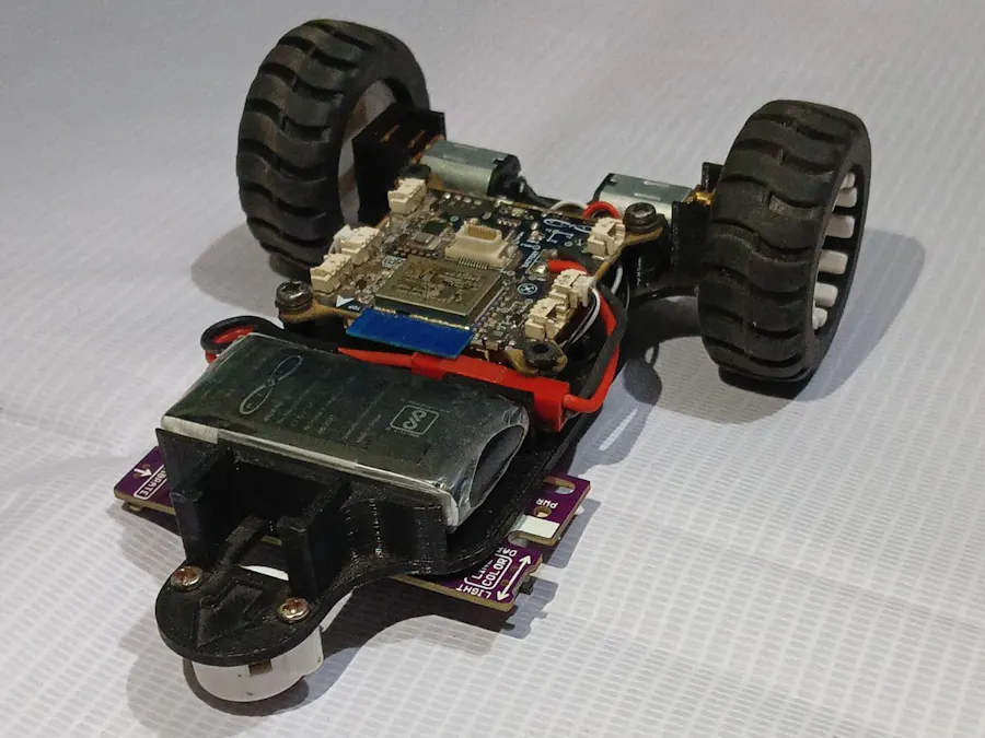 Line Follower Bot using PRIMUS X2 board