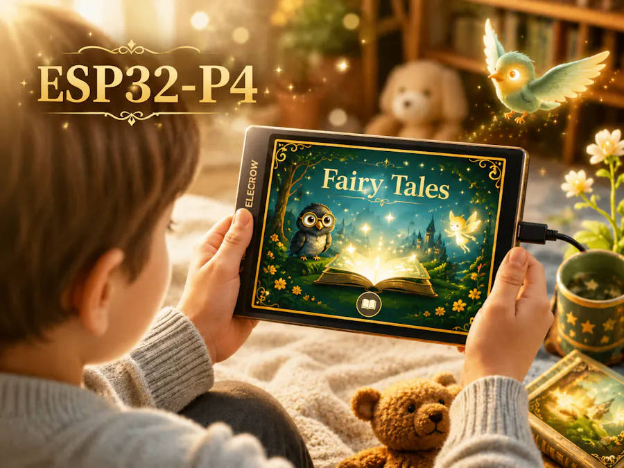 Magic Talking Storybook on ESP32-P4 - Hackster.io