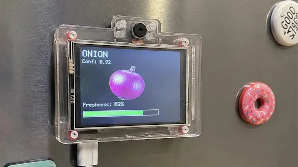 DecayDock Uses Local AI to Track Fridge Freshness
