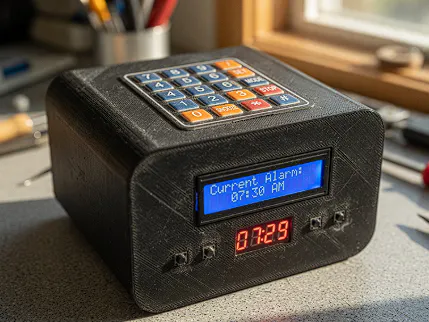 DIY Hard-to-Snooze Alarm Clock