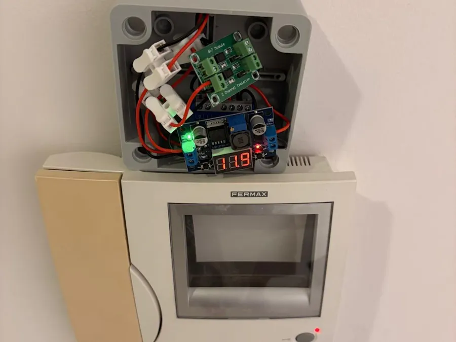 Smart Intercom Unlock with Shelly