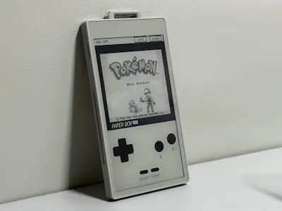60FPS Eink GameBoy Emulator on M5PaperS3