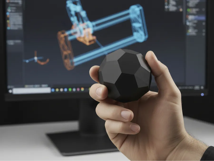 SphereCAD: An IMU-Driven Spherical 3D CAD Mouse