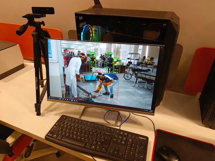 Prototype running on system with OAK-D Pro Camera