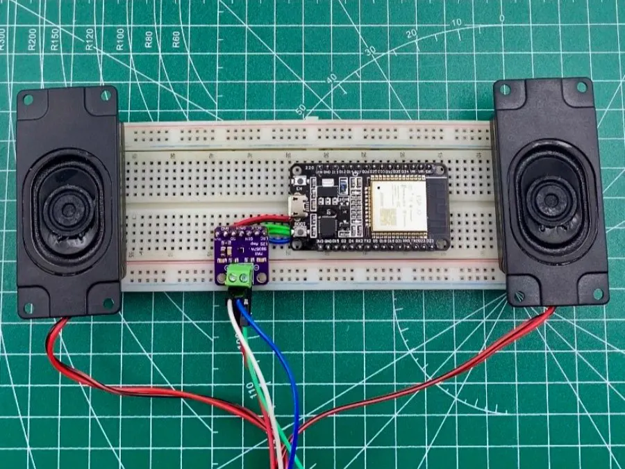 AI Based Text-to-Speech System with MAX98357A & ESP32
