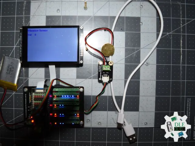 Project #28 – Sensors – Piezo Disk Vibration – Mk30