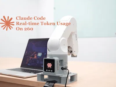 hackster.io - Built a Robot Arm That Tracks Claude API Usage in Real Time