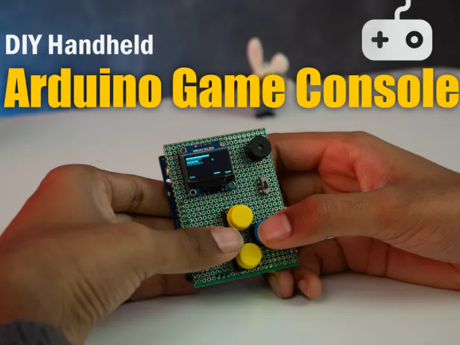 Pocket-Sized Arduino Game Console with 10 Classic Games
