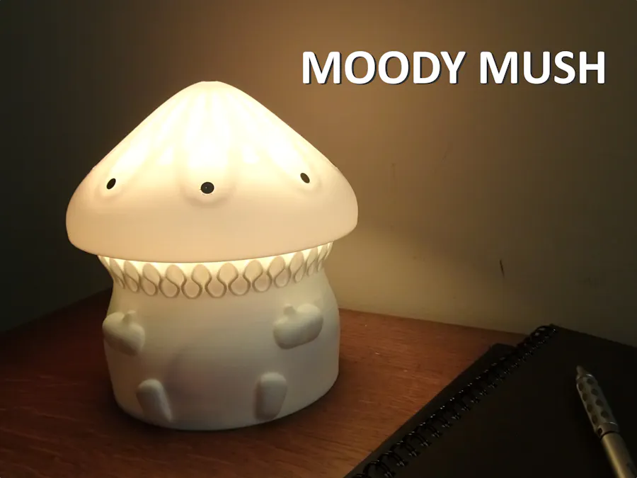 Moody Mush: A Beginner-Friendly Interactive Mushroom Robot