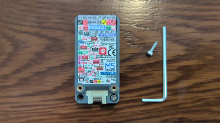 Removing screw from M5Stack