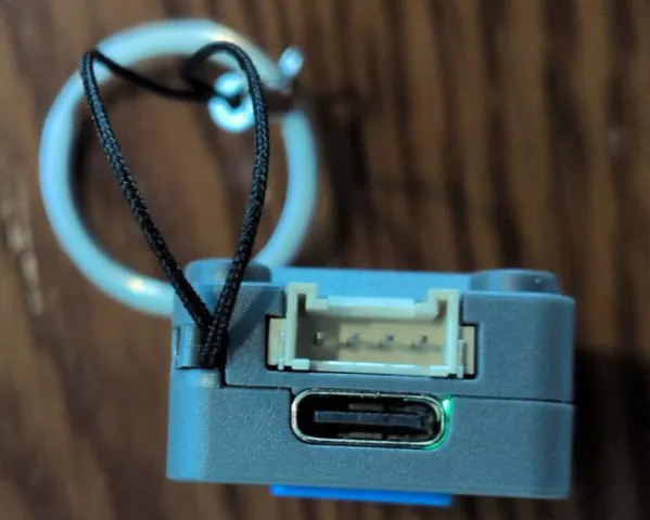 Attaching keychain loop