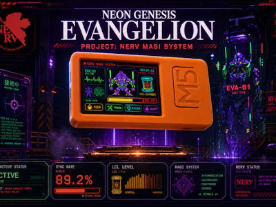 M5StickC Plus2 - Neon Genesis Evangelion Tamagotchi