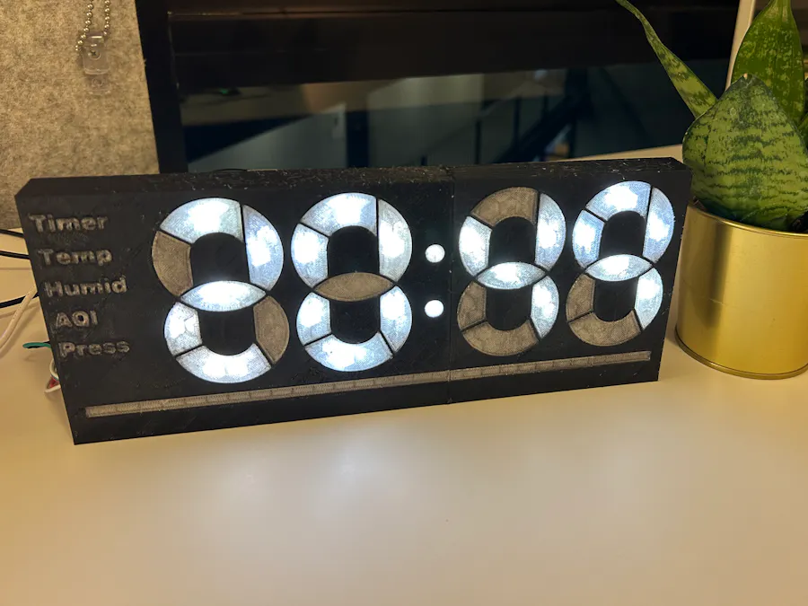 Smart school/office wall clock - Hackster.io