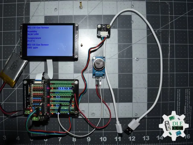 Project #15: Environment - MQ-135 Gas Sensor - Mk40