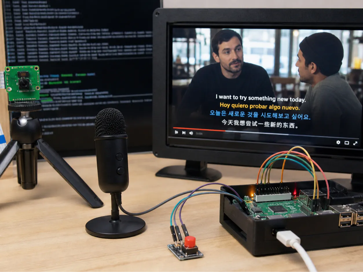 Raspberry Pi AI Video Translation Kiosk for Multilingual Dem - Hackster.io
