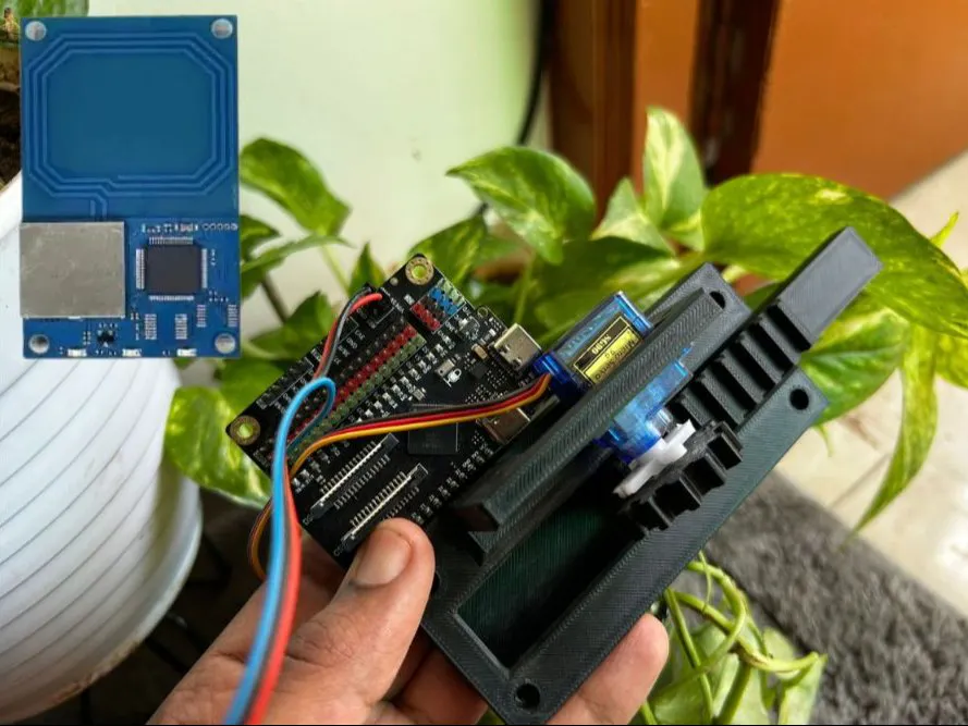 NFC Automated Gate with RYAX RYRR30D