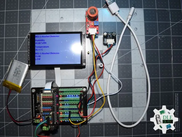 Project #15: Environment - MQ-3 Alcohol Detector - Mk41