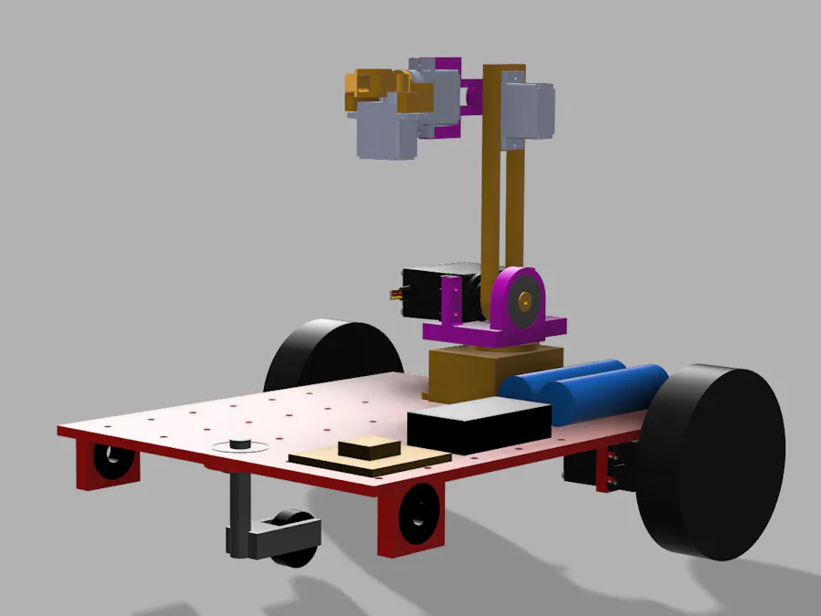 ESP32 Robot with Servo Arm