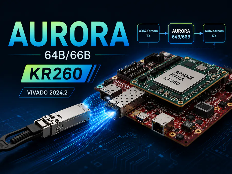 Aurora 64B/66B Bring-Up Guide for Kria KR260 - Hackster.io