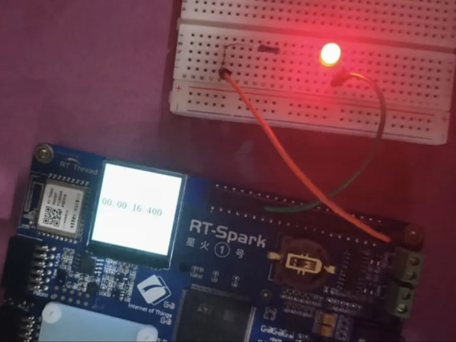 STM32 & RT-Thread Millisecond Clock with PWM Fading LED