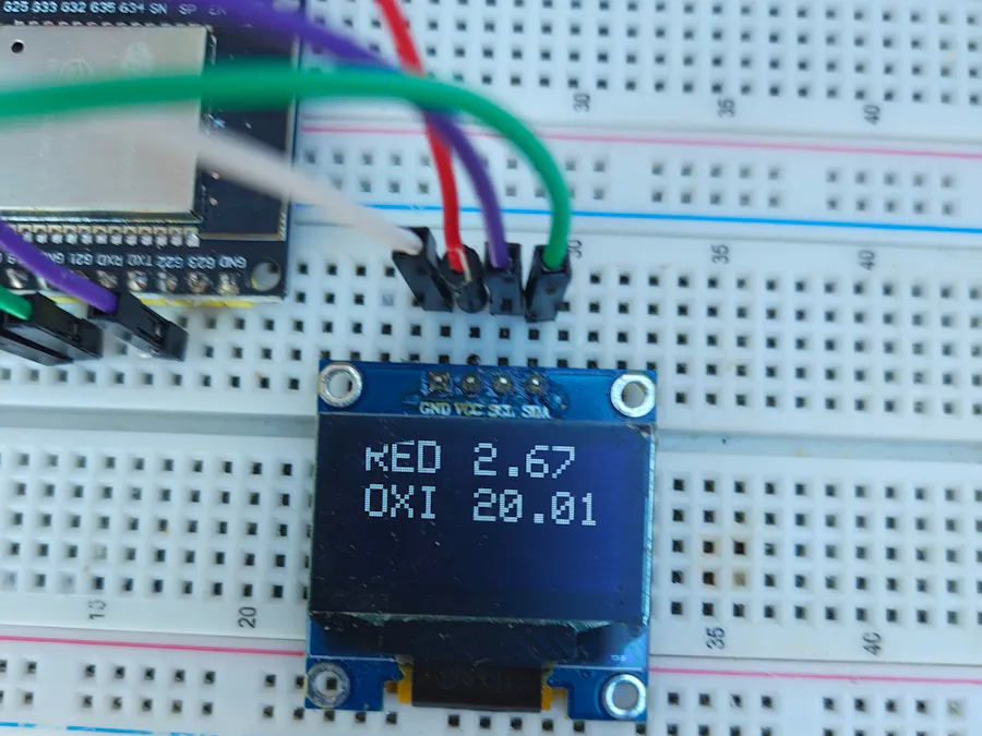mics4514 Gas detector and display