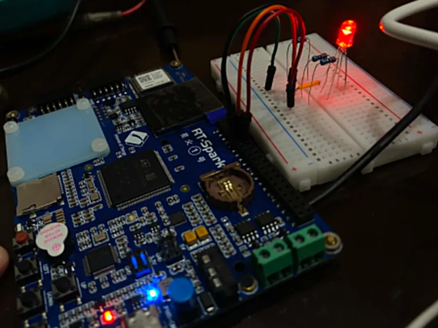 Human Response Timer using RT-Spark