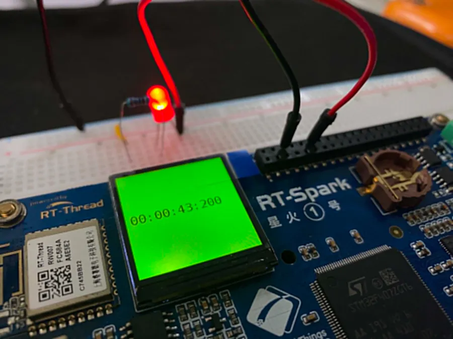 Time Project: Clock Using RT-Spark