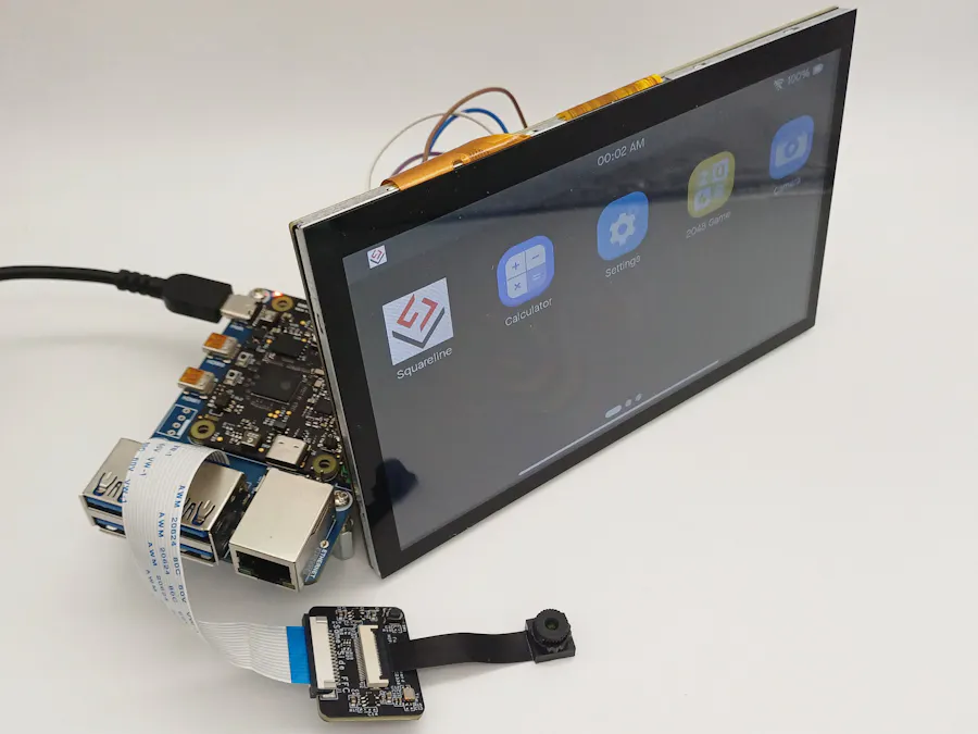 A Smartphone-Style UI on an MCU: Brookesia on SCINTIX P4